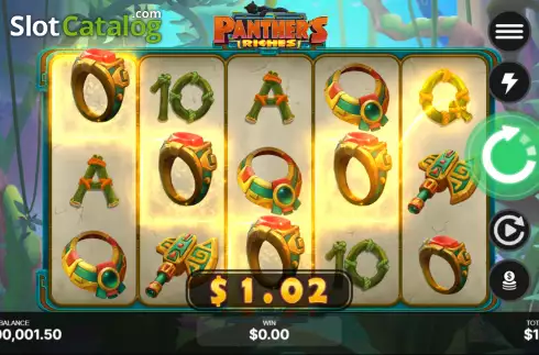 Скрин3. Panther’s Riches слот
