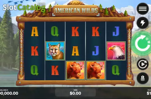 Скрин2. American Wilds слот