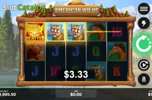 Скрин4. American Wilds слот