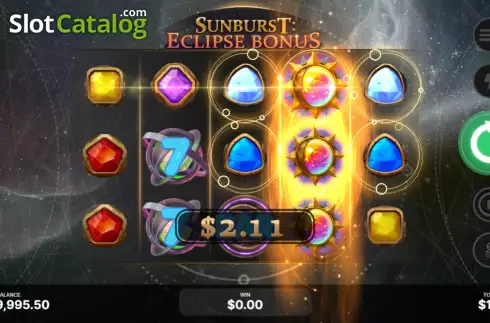 Скрин3. Sunburst: Eclipse Bonus слот