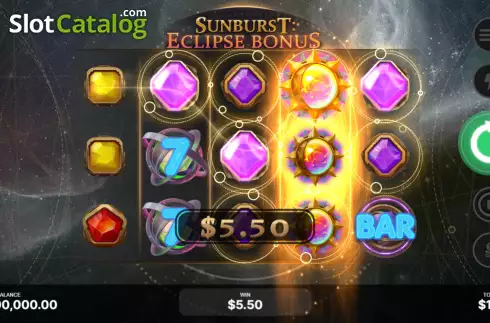 Скрин4. Sunburst: Eclipse Bonus слот