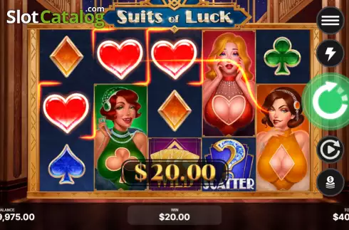 Скрин4. Suits of Luck слот