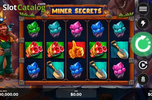 Скрин2. Miner Secrets слот