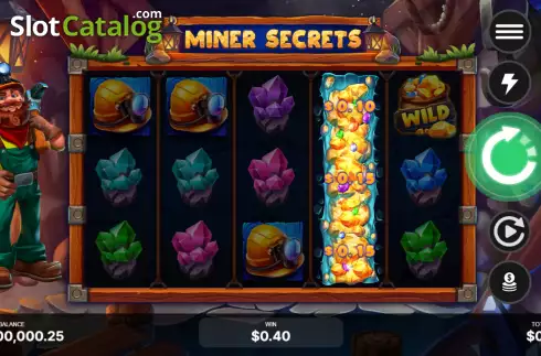 Скрин4. Miner Secrets слот