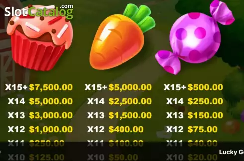 Скрин6. Lucky Golden Drop слот
