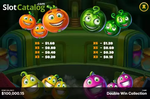 Скрин7. Double Win Collection слот