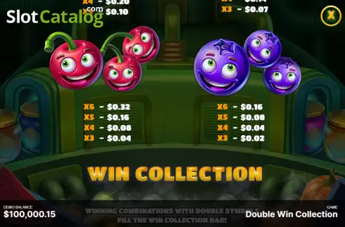 Скрин9. Double Win Collection слот