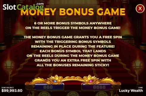 Скрин9. Lucky Wealth (Begames) слот