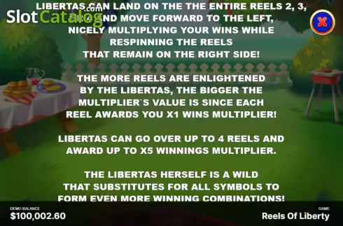 Скрин7. Reels of Liberty слот