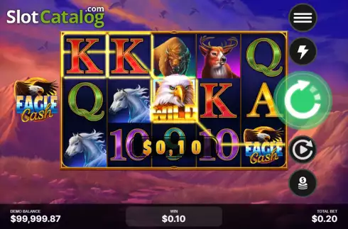 Скрин4. Eagle Cash слот