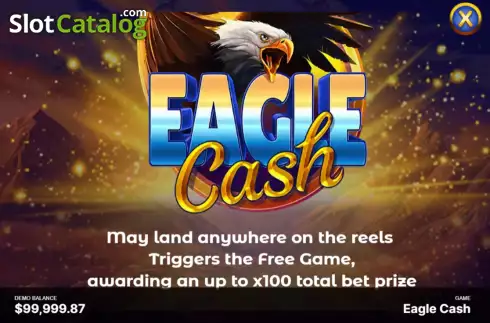 Скрин7. Eagle Cash слот