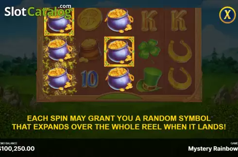 Скрин9. Mystery Rainbow слот