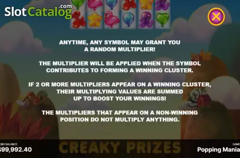 Скрин8. Popping Mania слот
