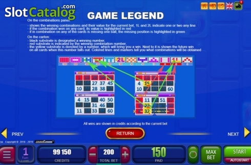Скрин6. Just A Bingo слот
