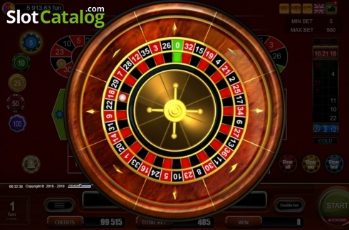 Скрин5. European Roulette (Belatra Games) слот