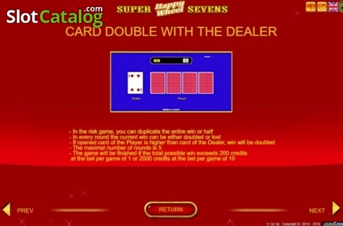 Скрин9. Super Sevens Happy Wheel слот