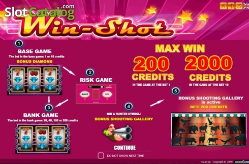 Скрин2. Win Shot слот