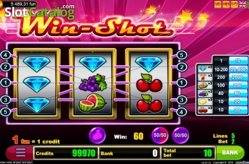 Скрин4. Win Shot слот
