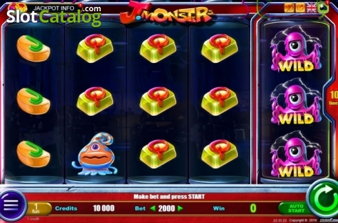 Скрин2. J. Monsters слот