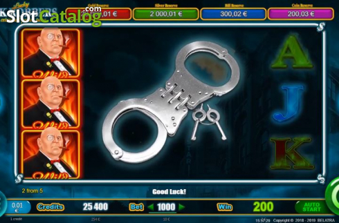 Скрин6. Lucky Bank Robbers слот
