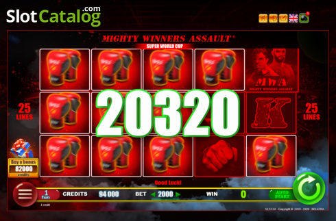 Скрин3. MWA Wighty Winners Assault слот