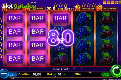 Скрин6. 20 Super Stars слот