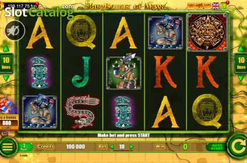 Скрин2. Buy Bonus of Maya слот