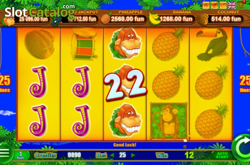 Скрин4. Monkey Jackpot слот