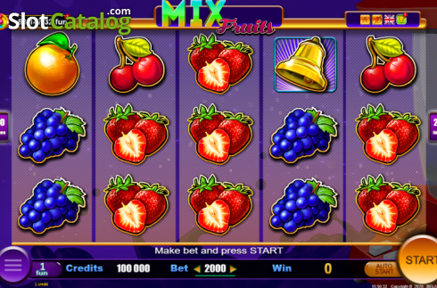 Скрин2. Mix Fruits слот