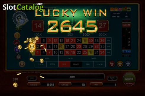 Скрин5. Lucky Roulette слот