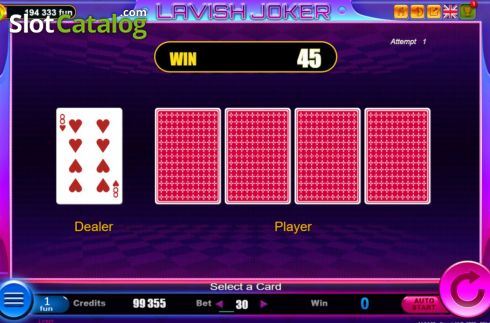Скрин6. Lavish Joker слот