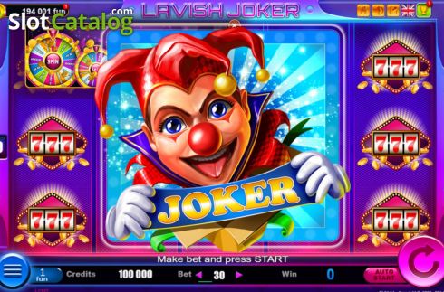 Скрин2. Lavish Joker слот