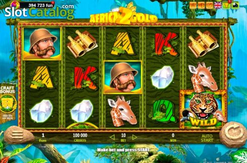 Скрин2. Africa Gold 2 слот