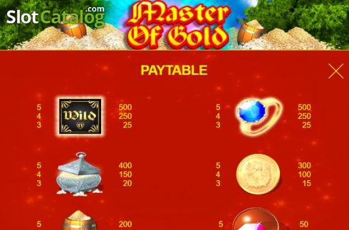 Скрин6. Master of Gold слот