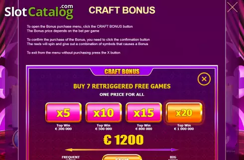 Скрин6. Fortune Craft слот