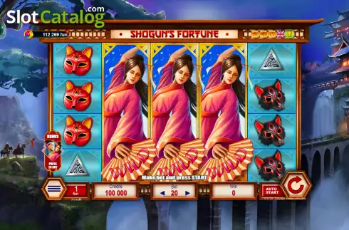Скрин2. Shogun's Fortune слот