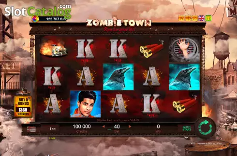 Скрин2. Zombie Town слот