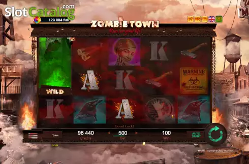 Скрин4. Zombie Town слот
