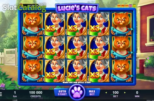 Скрин2. Lucie's Сats слот