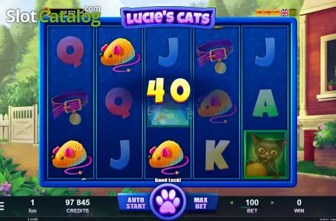 Скрин5. Lucie's Сats слот