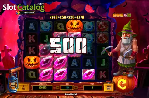 Скрин5. Halloween Crystals слот