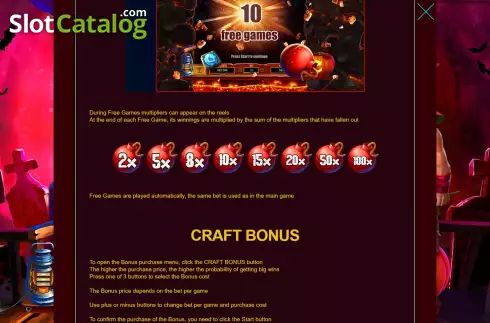 Скрин9. Halloween Crystals слот
