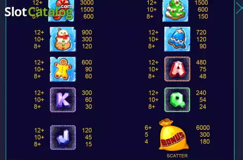 Скрин9. X-Mas Gifts слот