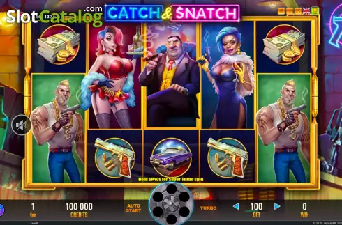 Скрин2. Catch & Snatch слот