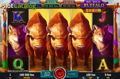Скрин3. Big Wild Buffalo слот