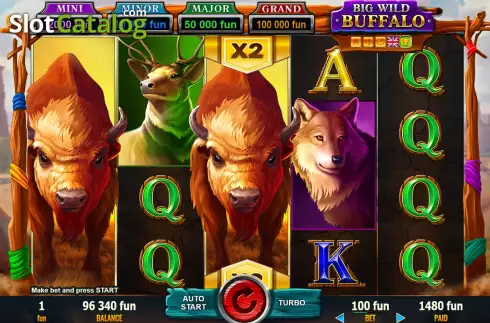 Скрин4. Big Wild Buffalo слот