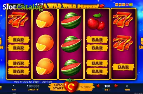 Скрин2. 5 Wild Wild Peppers слот