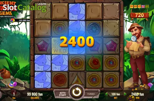 Скрин4. Ancient Temple Gems слот