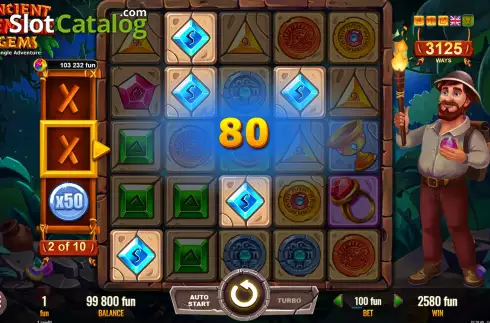 Скрин6. Ancient Temple Gems слот