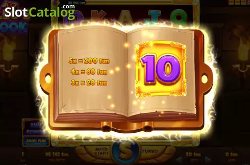 Скрин5. Cleo's Book слот